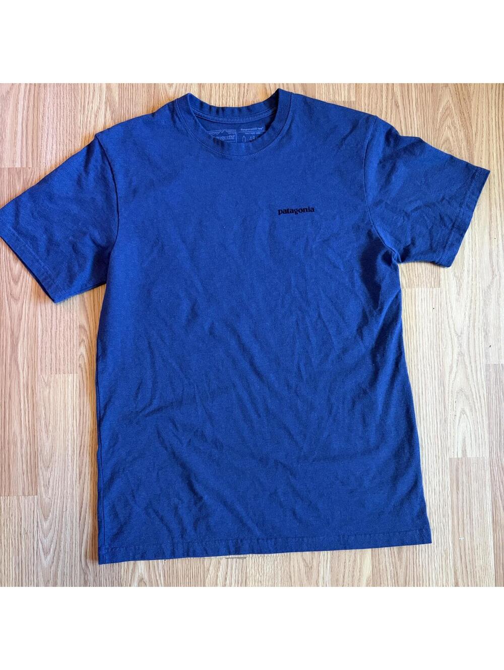 Blue Patagonia Tee size medium